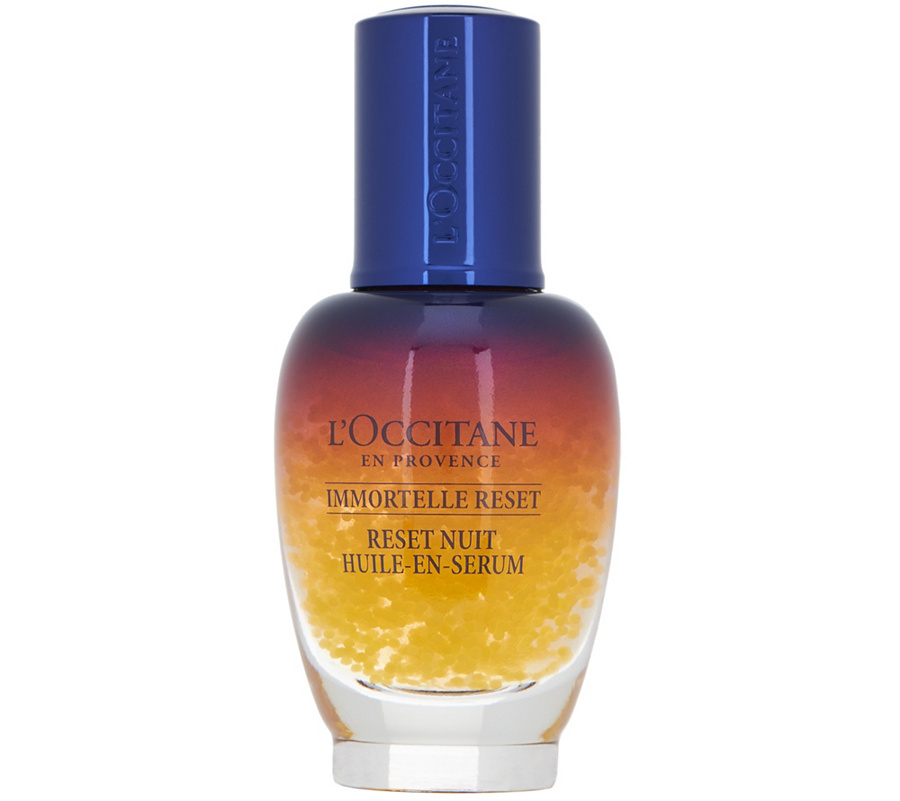 L'Occitane Introduces Immortelle Overnight Reset Oil Serum News